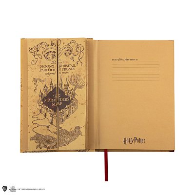 Harry Potter Notebook A5 Marauder\'s Map