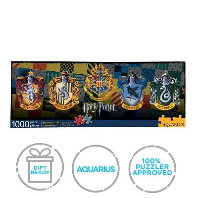 Harry Potter Slim Jigsaw Puzzle Crests (1000 pieces)