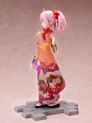 Laid-Back Camp PVC Statue 1/7 Nadeshiko Kagamihara Furisode Ver. 21 cm