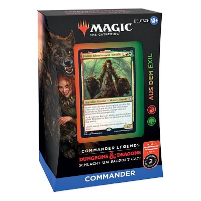 Magic the Gathering Commander Legends: Schlacht um Baldur\'s Gate Commander Decks Display (4) german