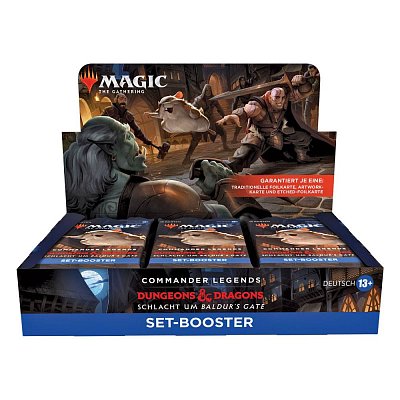 Magic the Gathering Commander Legends: Schlacht um Baldur\'s Gate Set Booster Display (18) german