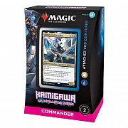 Magic the Gathering Kamigawa: Neon Dynasty Commander Decks Display (4) french