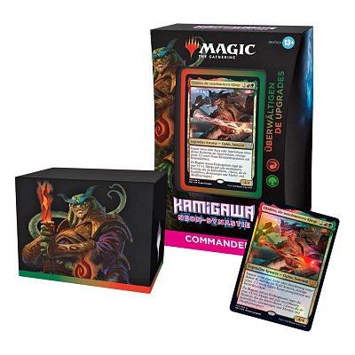 Magic the Gathering Kamigawa: Neon Dynasty Commander Decks Display (4) german