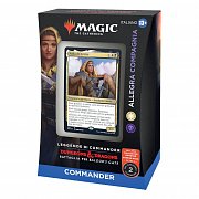 Magic the Gathering Leggende di Commander: Battaglia per Baldur\'s Gate Commander Decks Display (4) italian