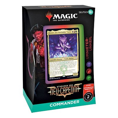 Magic the Gathering Straßen von Neu-Capenna Commander Decks Display (5) german