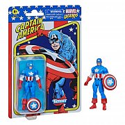 Marvel Legends Retro Collection Action Figure 2022 Captain America 10 cm