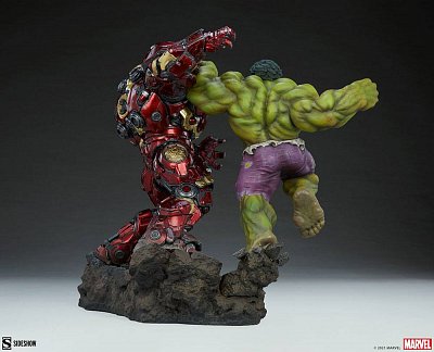 Marvel Maquette Hulk vs Hulkbuster 50 cm