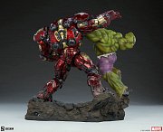 Marvel Maquette Hulk vs Hulkbuster 50 cm