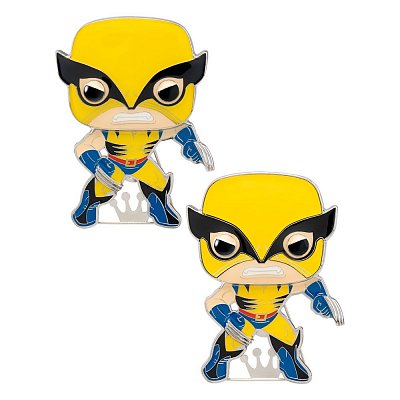 Marvel POP! Enamel Pin Wolverine 10 cm (carton of 12) - Damaged packaging