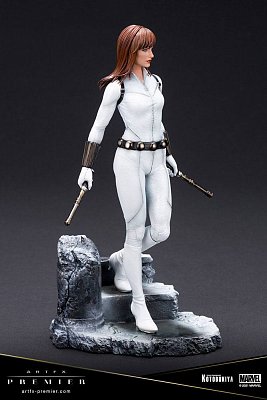 Marvel Universe ARTFX Premier PVC Statue 1/10 Black Widow White Costume Limited Edition 21 cm