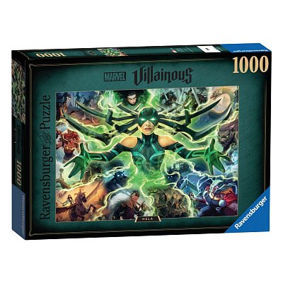 Marvel Villainous Jigsaw Puzzle Hela (1000 pieces) - Severely damaged packaging