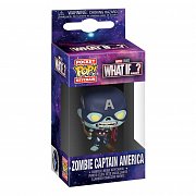 Marvel What If...? Pocket POP! Vinyl Keychains 4 cm Zombie Captain America Display (12)