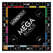 Monopoly Board Game Mega (Black Edition) *German Version*