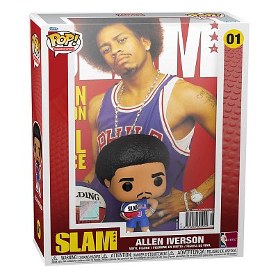 NBA Cover POP! Basketball Vinyl Figure Allen Iverson (SLAM Magazin) 9 cm