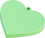 Nendoroid More Heart-shaped Base for Nendoroid Figures Heart Green Version