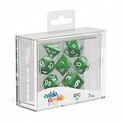 Oakie Doakie Dice RPG Set Solid - Green (7)