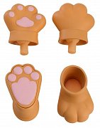 Original Character Parts for Nendoroid Doll Figures Animal Hand Parts Set (Brown)