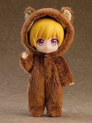 Original Character Parts for Nendoroid Doll Figures Kigurumi Pajamas (Bear - Brown)