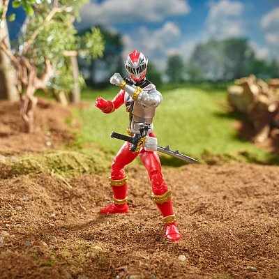 Power Rangers Dino Fury Lightning Collection Action Figure 2022 Red Ranger 15 cm