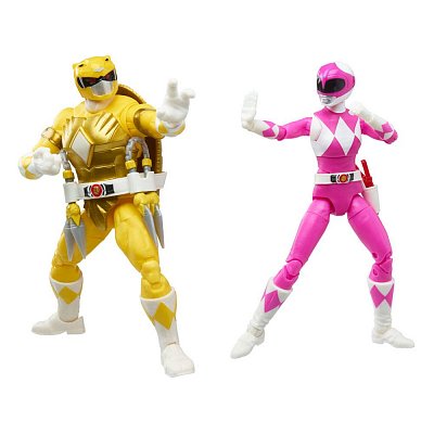 Power Rangers x TMNT Lightning Collection Action Figures 2022 Morphed April O´Neil & Michelangelo