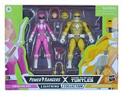 Power Rangers x TMNT Lightning Collection Action Figures 2022 Morphed April O´Neil & Michelangelo