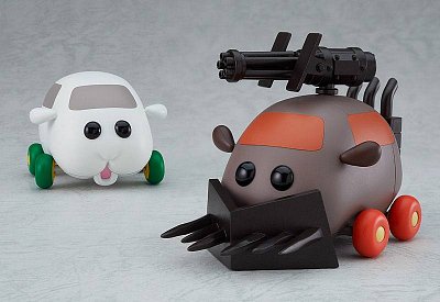 Pui Pui Molcar MODEROID Plastic Model Kit Molcar Armored Teddy 7 cm