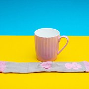 Pusheen Sock in a Mug Pink Cupcake