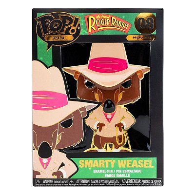 Roger Rabbit POP! Enamel Pin Smarty Weasel 10 cm