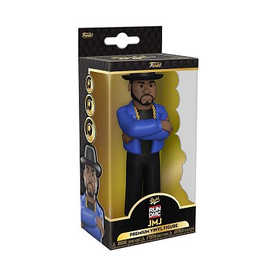 Run DMC Vinyl Gold Figure Jam Master Jay 13 cm