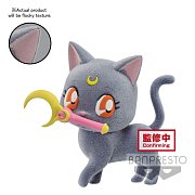 Sailor Moon Eternal Fluffy Puffy Mini Figure Luna Ver. A 7 cm