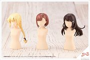 Sousai Shojo Teien Model Kit Accesoory Set 1/10 After School Short Wigs Type A Orange & Purple