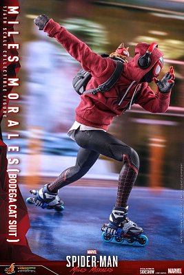 Spider-Man: Miles Morales Videogame Masterpiece Action Figure 1/6 Miles Morales Bodega Cat Suit 29cm