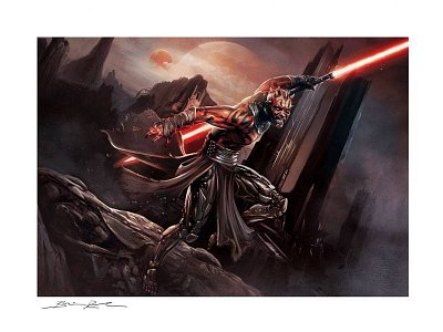 Star Wars Art Print Darth Maul: Savage Rage 46 x 61 cm - unframed