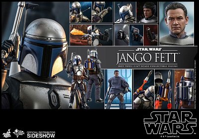 Star Wars Episode II Movie Masterpiece Action Figure 1/6 Jango Fett 30 cm