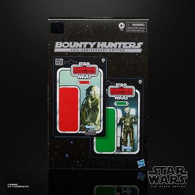 Star Wars Episode V Black Series Action Figure 2-Pack Bounty Hunters 40th Anniversary Edition 15 cm