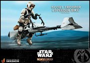 Star Wars The Mandalorian Action Figure 1/6 Scout Trooper & Speeder Bike 30 cm