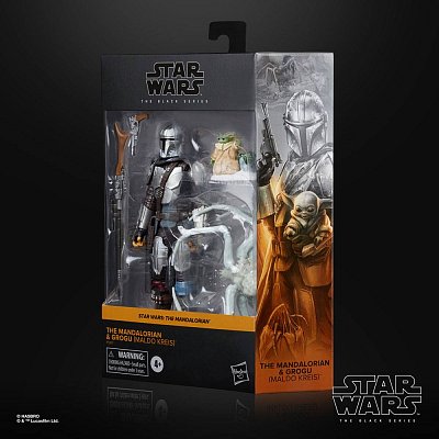 Star Wars The Mandalorian Black Series Action Figures 2021 Mandalorian & Grogu (Maldo Kreis) 15 cm