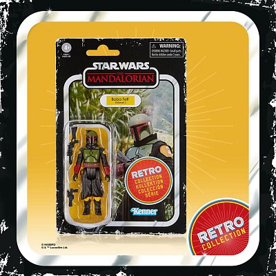 Star Wars The Mandalorian Retro Collection Action Figure 2022 Boba Fett (Morak) 10 cm