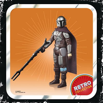 Star Wars The Mandalorian Retro Collection Action Figure 2022 The Mandalorian (Beskar) 10 cm