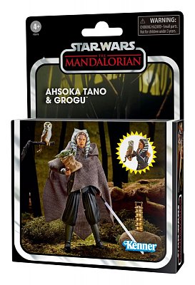 Star Wars: The Mandalorian Vintage Collection Action Figure 2022 Ahsoka Tano & Grogu 10 cm