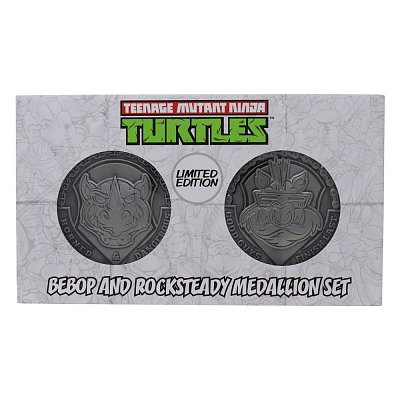 Teenage Mutant Ninja Turtles Medallion Set Bad Guys Limited Edition