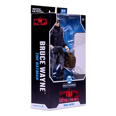 The Batman Movie Action Figure Bruce Wayne Drifter Unmasked 18 cm