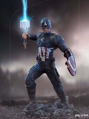 The Infinity Saga BDS Art Scale Statue 1/10 Captain America Ultimate 21 cm