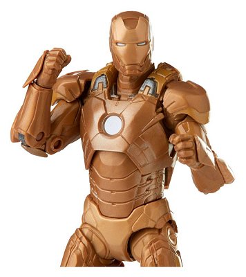 The Infinity Saga Marvel Legends Action Figure 2-Pack 2021 Happy Hogan & Iron Man (Iron Man 3) 15 cm