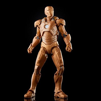 The Infinity Saga Marvel Legends Action Figure 2-Pack 2021 Happy Hogan & Iron Man (Iron Man 3) 15 cm