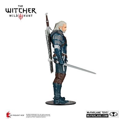 The Witcher Action Figure Geralt of Rivia (Viper Armor: Teal Dye) 18 cm