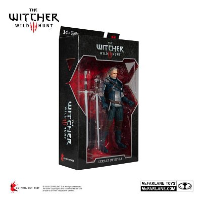 The Witcher Action Figure Geralt of Rivia (Viper Armor: Teal Dye) 18 cm