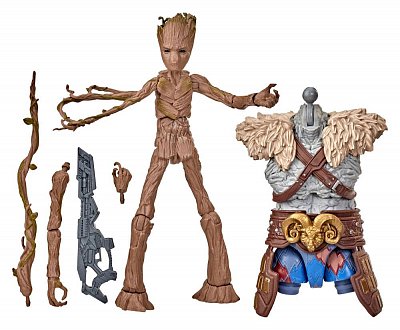 Thor: Love and Thunder Marvel Legends Series Action Figure 2022 Marvel\'s Korg BAF #6: Groot 15 cm