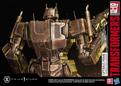 Transformers: G1 Statue Optimus Prime Antique Gold 58 cm