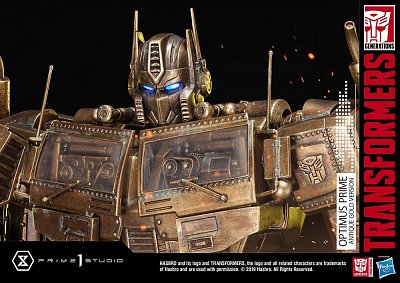 Transformers: G1 Statue Optimus Prime Antique Gold 58 cm